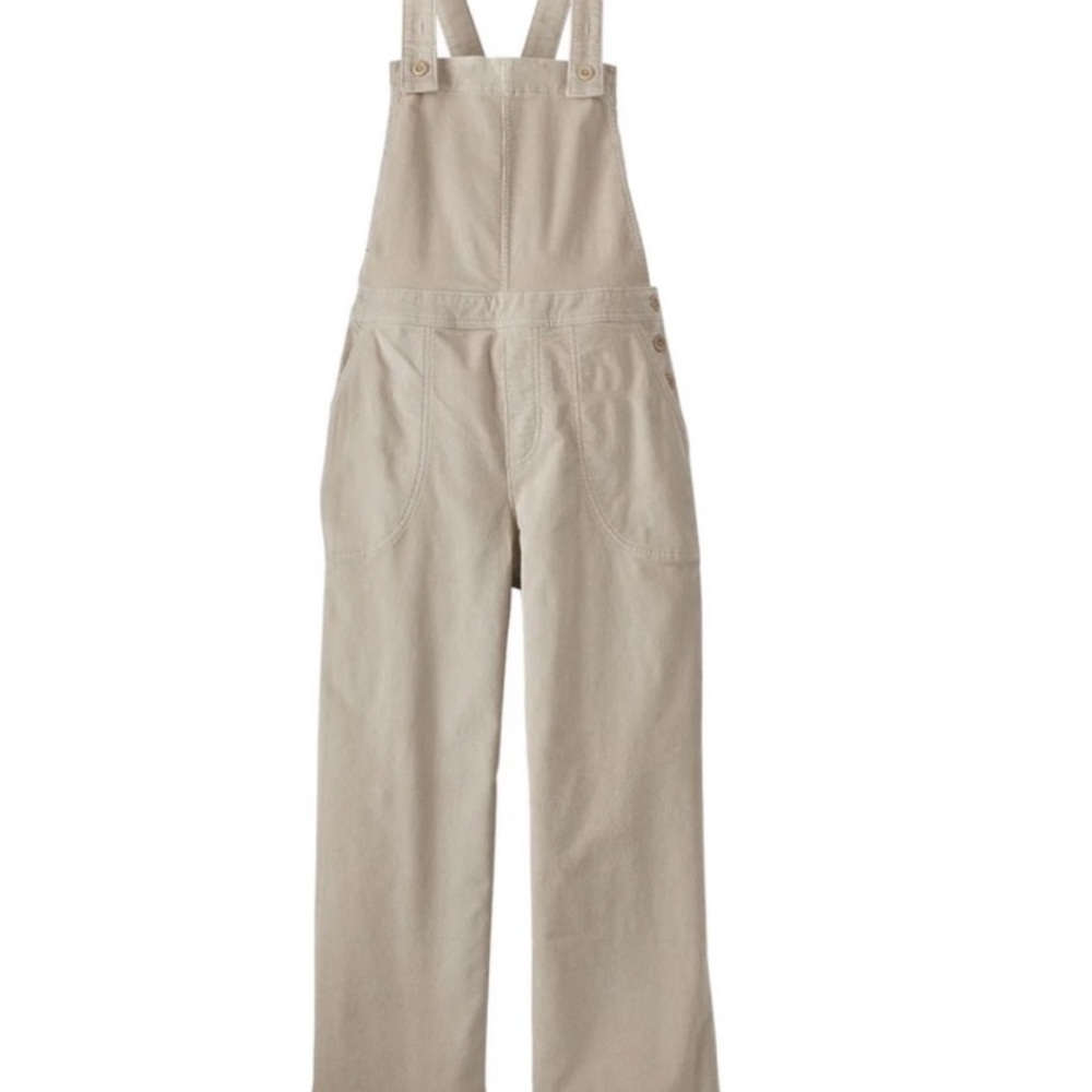 Patagonia Beige Corduroy Overalls